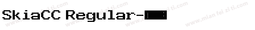 SkiaCC Regular字体转换